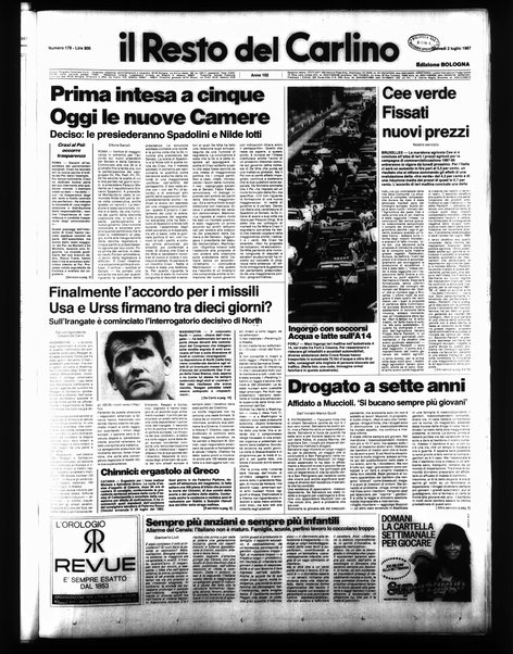 Il Resto del Carlino : giornale dell'Emilia